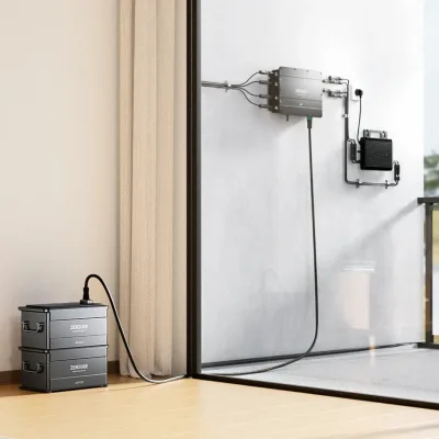 Câble de batterie de 0,7 m à bornes – image 3