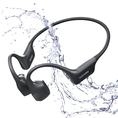 Casque à conduction osseuse sans fil, natation