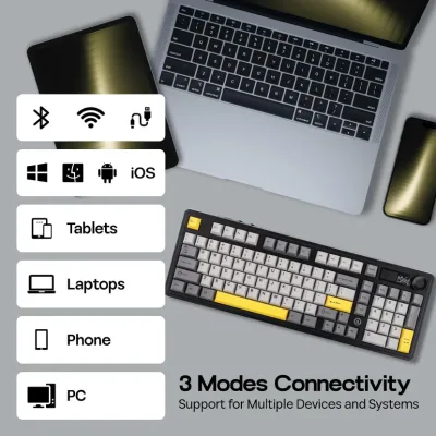 Clavier mécanique sans fil 98 touches – image 3