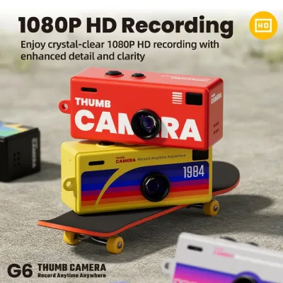 Mini caméra porte-clés rétro 1080P – image 3