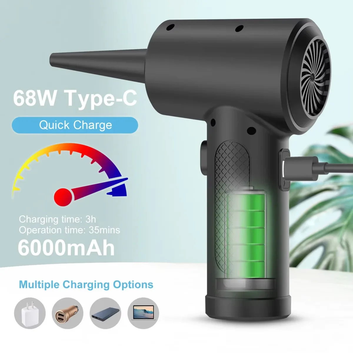 Souffleur d'air électrique sans fil