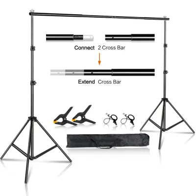 Support de fond réglable pour studio photo – image 2