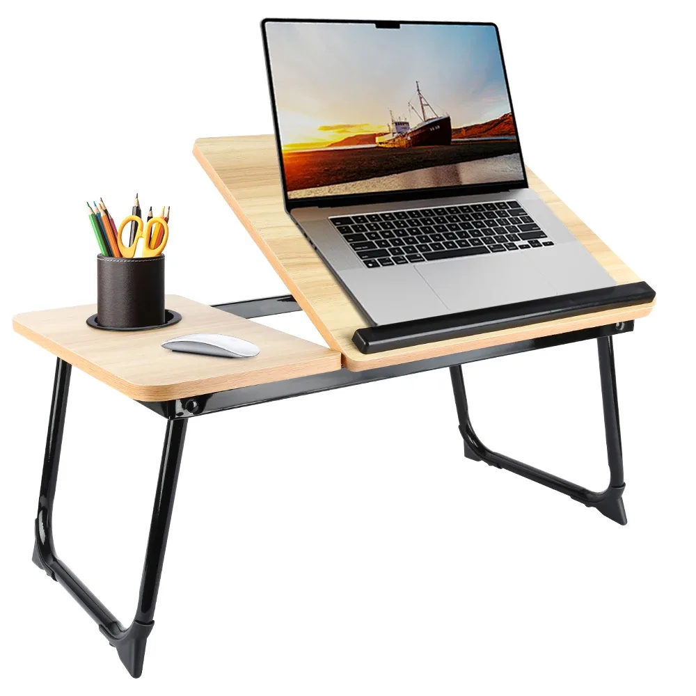 Table de lit pliable pour ordinateur portable