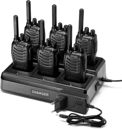 Talkie-walkie PMR446 16 canaux, lot de 6 – image 2